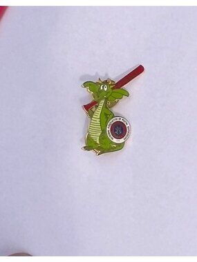 Vintage NAPS Dragon Enamel Lapel Pin National Association of Postal Supervisors